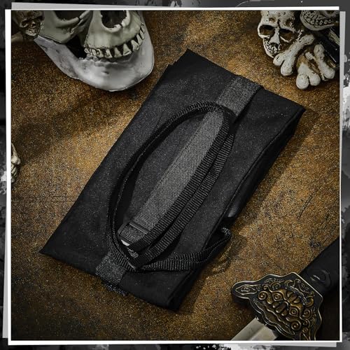 Image of 1 Piece Sword Bag Sword Sheath Sword Cover Black Katana Bag Sword Carry Bag Ninja Sword Holder Katana Case with Strap Sword Carrying Case for Samurai Cosplay Costume Halloween Party