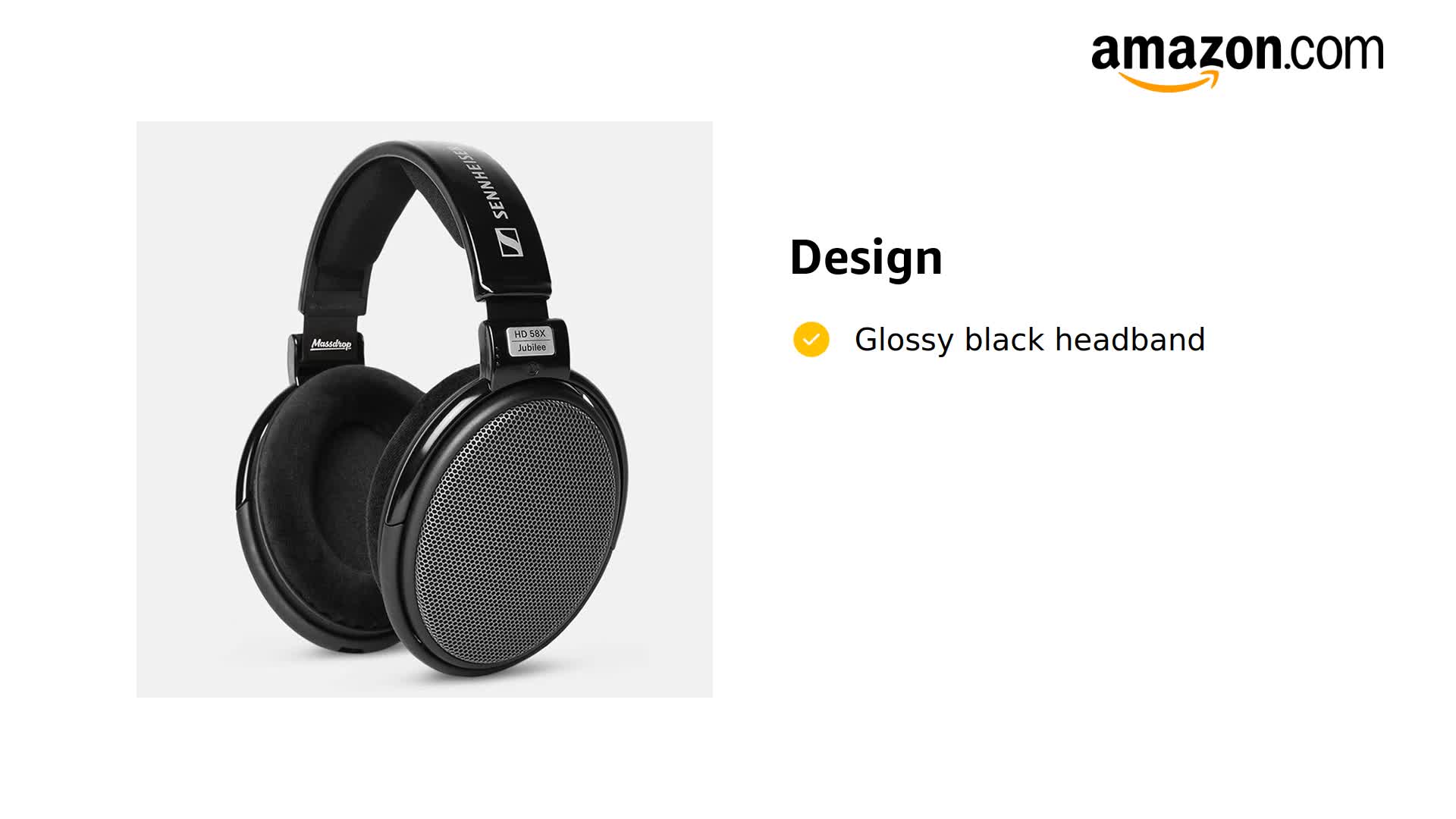Amazon.com: Sennheiser Auriculares Massdrop x HD 58x : Electrónica