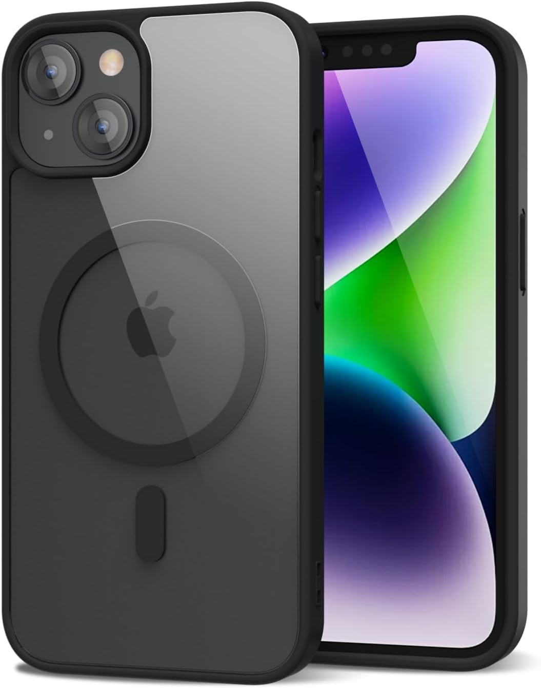 SHINESTAR Clear Case for iPhone 14 Compatible with Magnetic Charging- Premium Transparent Protective Cover with Enhanced Durability - Sleek and Slim Design - Black Magsafe (B0D4R99KPL) Amazon Price History, Amazon Price Tracker