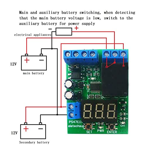 Relais numérique LED DC 24V avec détection de tension automatique - 6