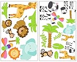 ✅ WEITERE INFOS: Darstellung auf den Bildern kann von der gekauften Größe + Farbe abweichen. Direkt vom Hersteller. In unserem Amazon Store finden Sie viele weiter süße Wandtattoo Kinderzimmer Deko Sets.