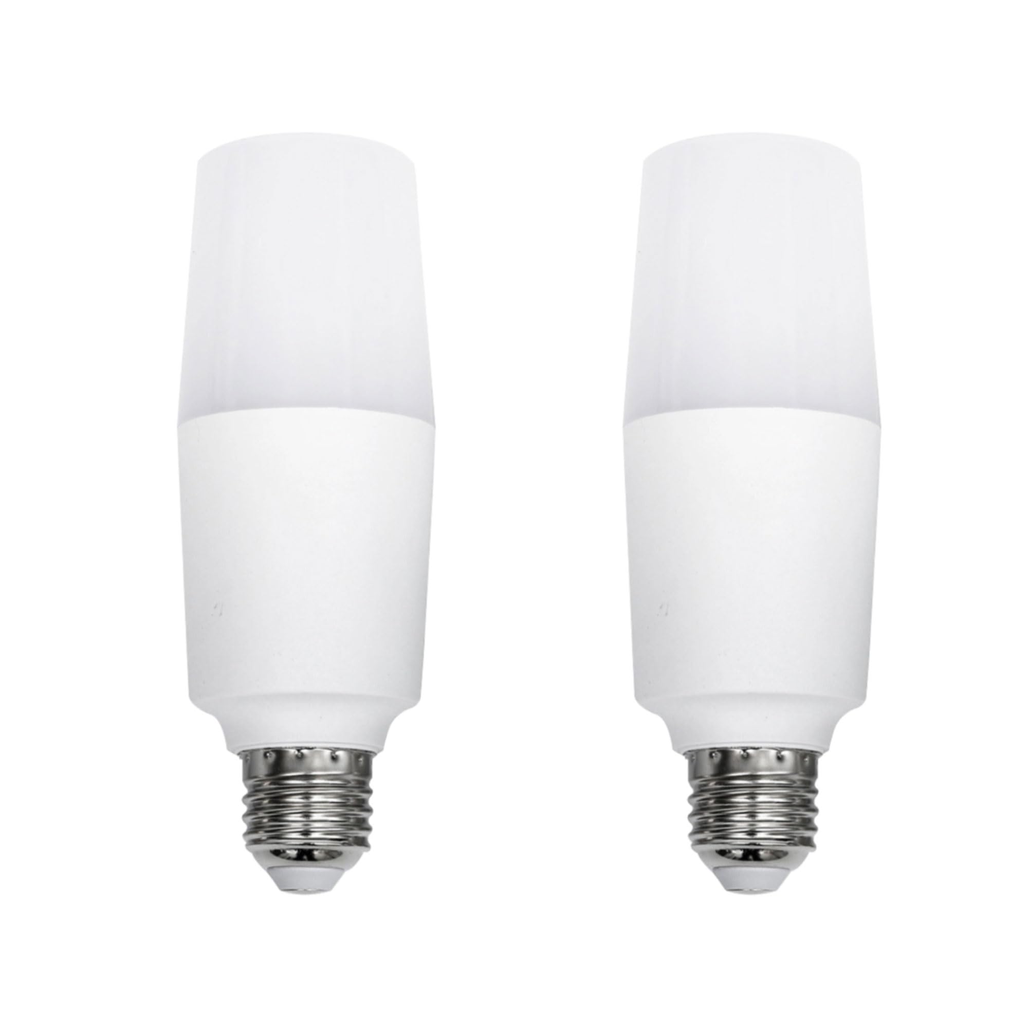 LEDSone 15W T37 Bright White LED Light Bulb Cylindrical Corn Bulb E27 Screw Base Candle Bulbs AC220V LED Daylight White 6500K Ultra Bright, Non Dimmable, Pack of 2