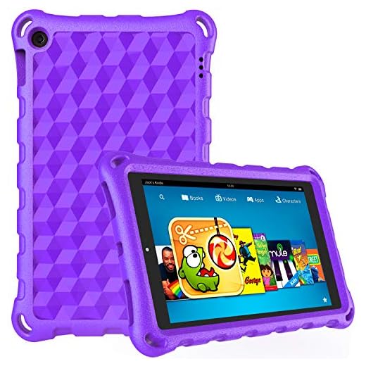 Case for 7 Inch Tablet (10th Generation,2020 Release)-DiHines Lightweight Shockproof Kids Case Cover for 7 inch Tablet
