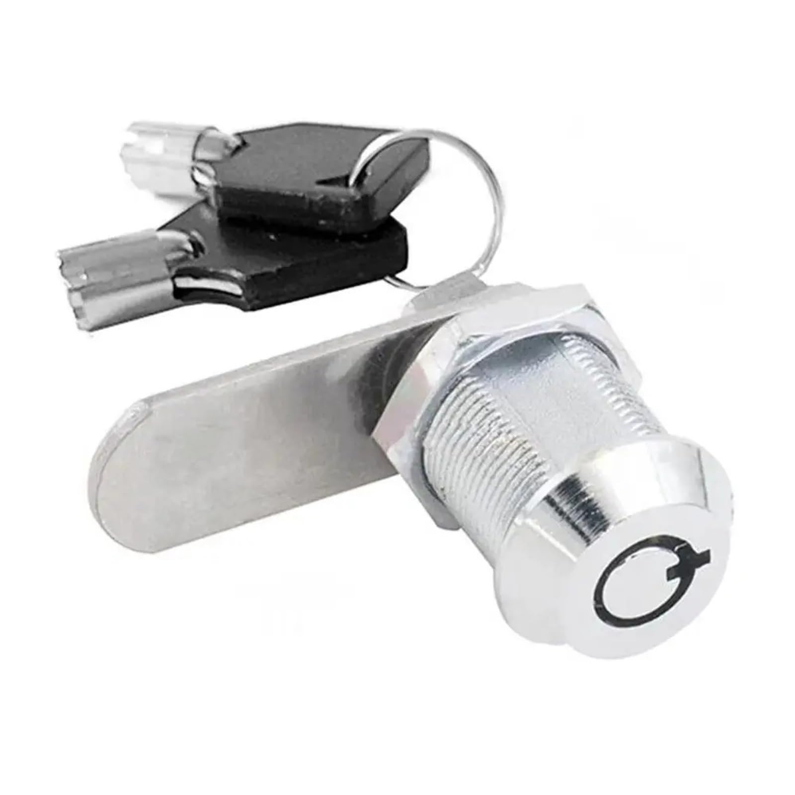 Tynxk One Color Cylinder Cam Lock Cylinder Safe Cam Locks Tool Box Table File Drawer Desk Replacement Lock +2 Keys(16Mm)