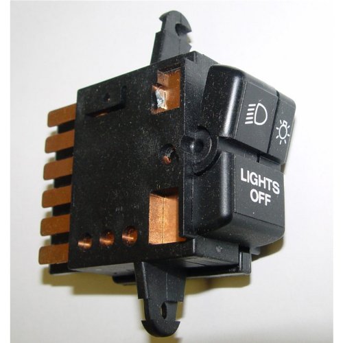 Omix-Ada | 17234.05 | Headlight Switch | OE Reference: 56003119 | Fits 1987-1995 Jeep Wrangler YJ