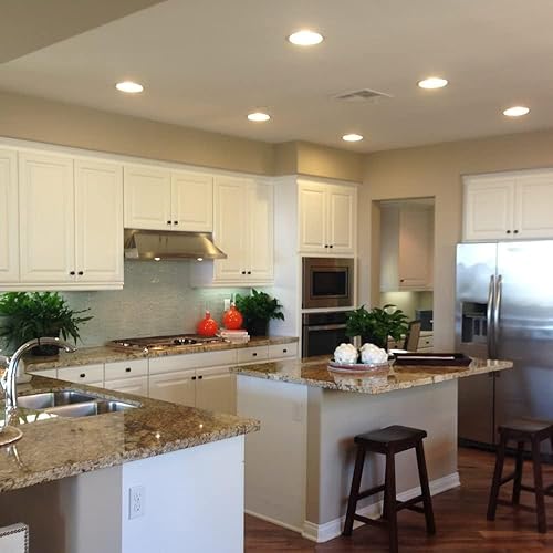 Miniatura 4 de Feit Electric Luz empotrable LED, se adapta a la mayoría de latas de carcasa de 5 a 6 pulgadas, borde deflector, regulable, equivalente a 75 W 10.2