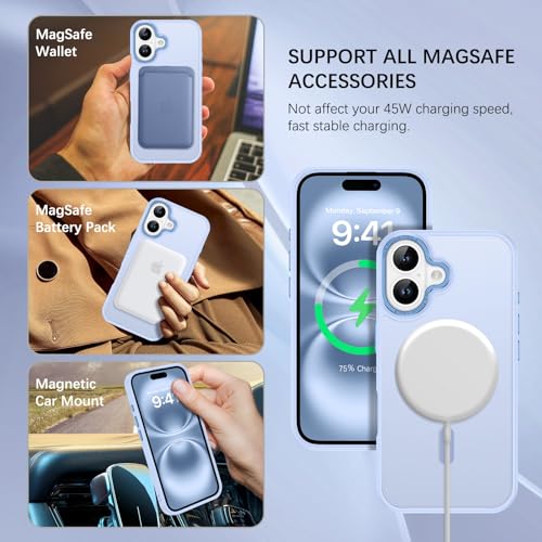 Coque iPhone 16 Plus transparente et antichoc par BENTOBEN - 3
