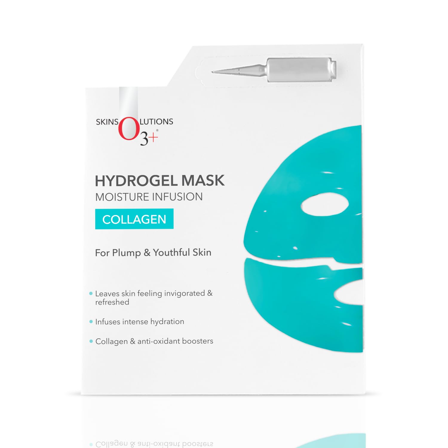 O3+ Collagen Hydrogel Facial Mask for Bright & Plump Skin-image-3