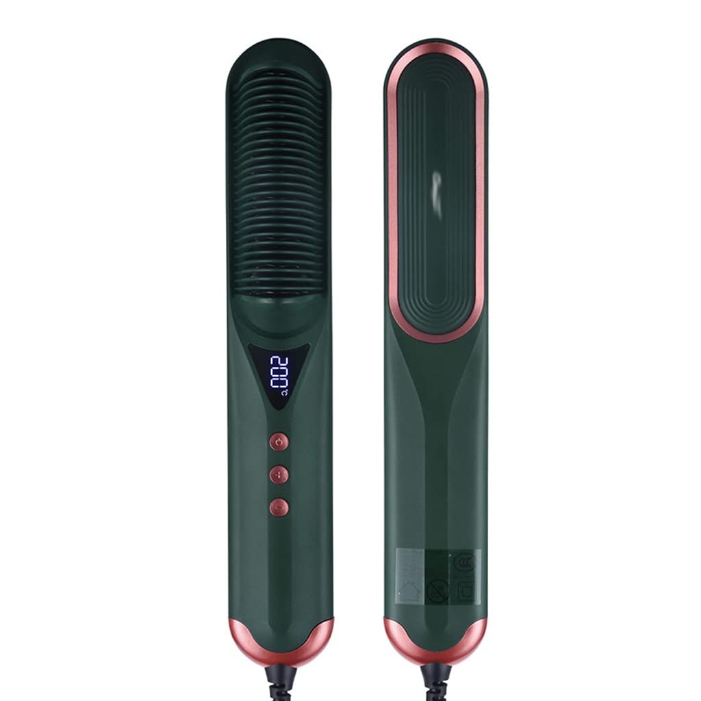 Pennello elettrico, pettine caldo, negativo, arricciatura, stiratura, ferro 7 temperature, regolazione capelli riscaldati
