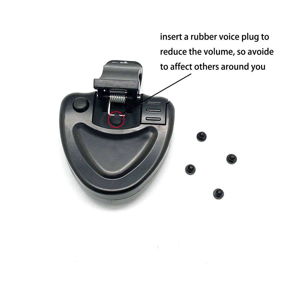 Pack Of 4 Fish Bite Alarm With Alarms Indicator Portable Sea Pole Clip On High Sensitivity Alarms Buzzer Fishing Tackle Sports Gear