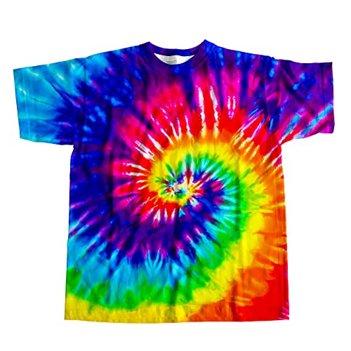 Losturban Big Boys' Girls' Rainbow Tie Dye Print T-Shirt Kids Graphic Tee M #TOP7