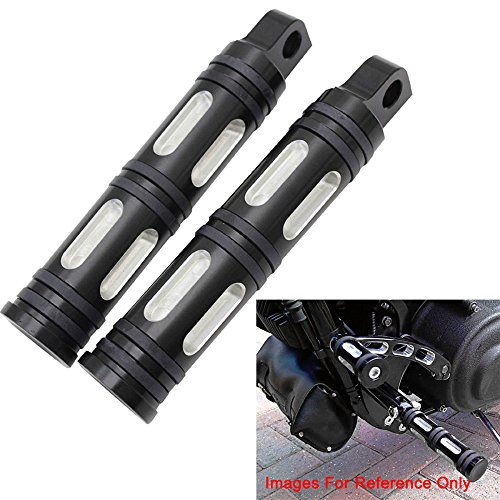 League & Co CNC - Estriberas / reposapiés para moto Harley Touring / Softail Sportster XL883, XL1200