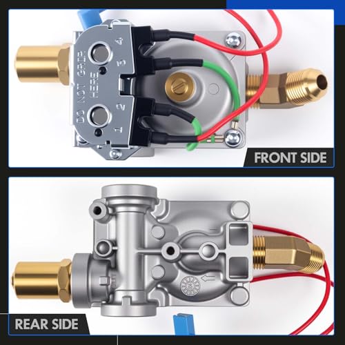 Image of 92089 RV Water Heater Gas Control Valve Compatible with Dometic Atwood 10 Gallon Water Heater G10-3E GC10-2E GCH10A-2E GH10-1E GE16-EXT | Solenoid Gas Valve Replaces# 93870, 93869, 93844