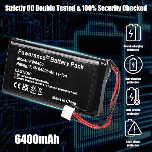 Batería de repuesto FW6400 para control de Phantom 3 Standard y GL300C 2