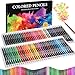 Produktbild COOL BANK 72 Buntstifte Set, Buntstifte für Erwachsene & Malbücher mit weichem ölbasiertem Kern, Farbstifte Set zum Skizzieren, Blending & Layering, Art Supplies für Teenager, Anfänger & Künstler