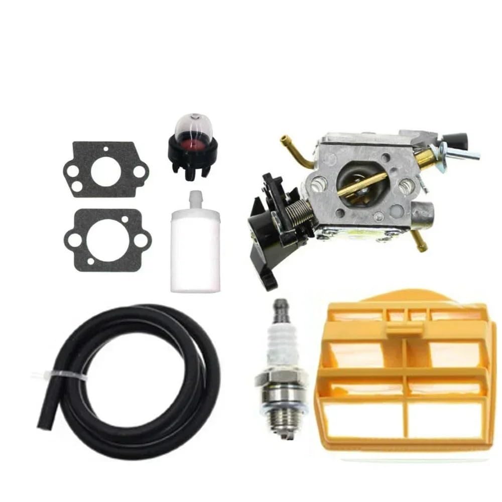 Kit carburateur C1M-EL37B à flux optimal pour tronçonneuse 445
