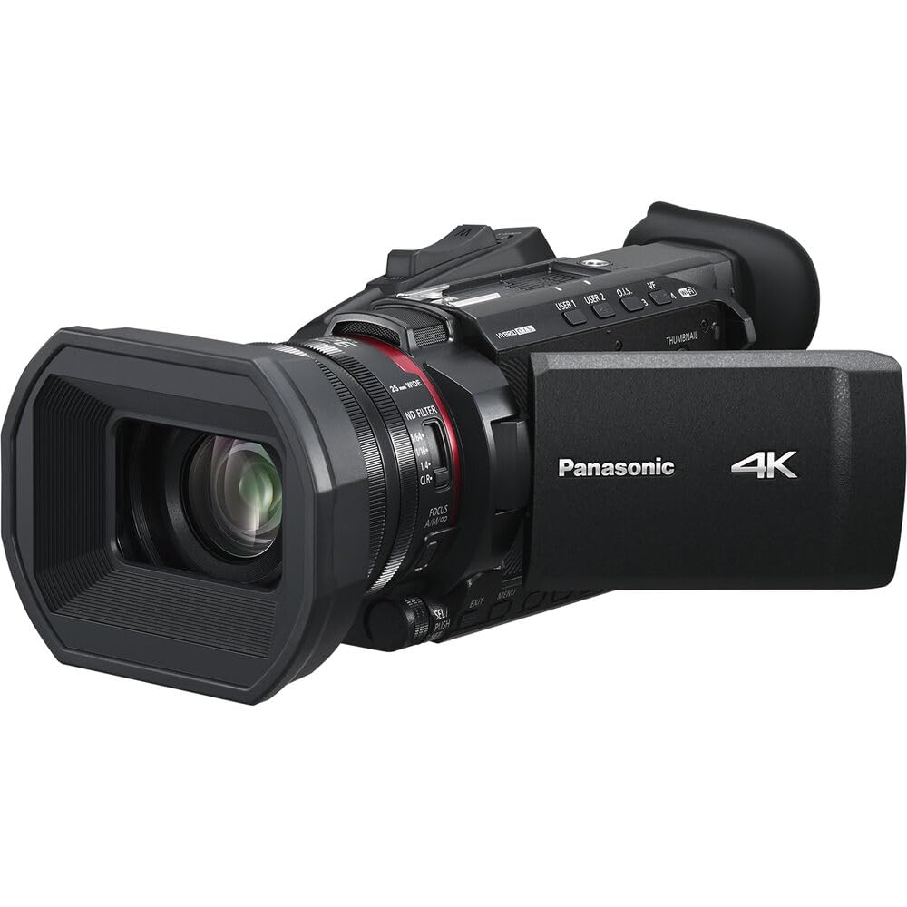 Amazon.com : Panasonic HC-X1600 UHD 4K HDMI Camcorder with 24x