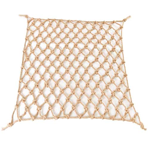 Filet de protection en chanvre authentique 4mm de diamètre pour garde-corps robuste