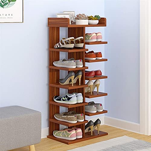 Rangement étagère à chaussures pour optimiser les petits espaces entrée placard multicouche - 8