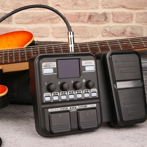Processeur multi-effets guitare à échantillonnage IR 512 points pour modélisation sonore précise - 2