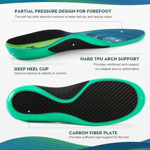 Plantillas de carbono para deporte XINIFOOT miniatura 3