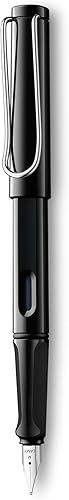 Lamy Safari L19B - Pluma estilográfica color negro