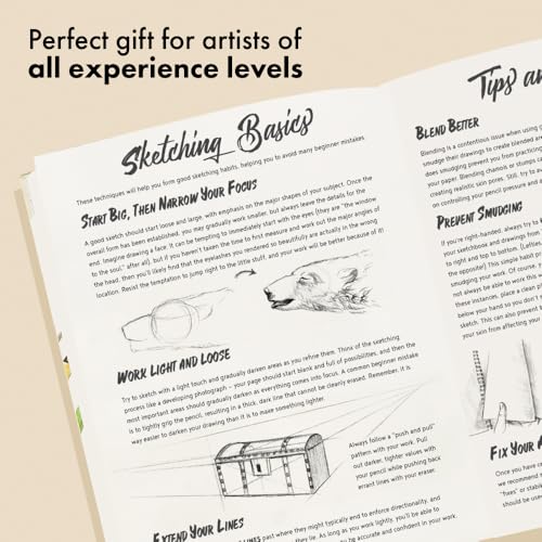Image of The Artist's Drawing Book: Learn How to Draw, Sketch, Shade, and More with Easy Lessons and Practice Pages