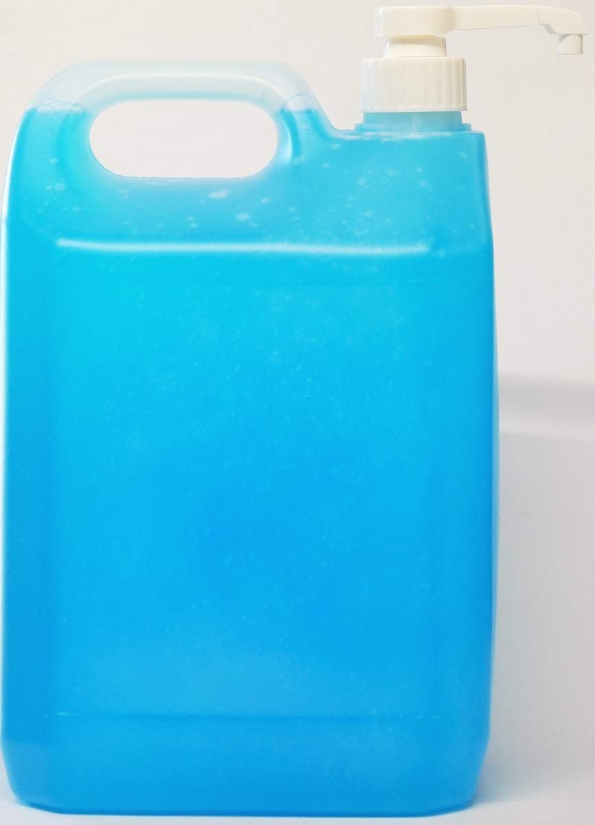 Dispenser per pompa da 5 litri, confezione doppia per contenitore da 5 litri, con tappo a vite da 38 mm, dosatore da 4 ml, shampoo, pompa per pelican con tubo lungo