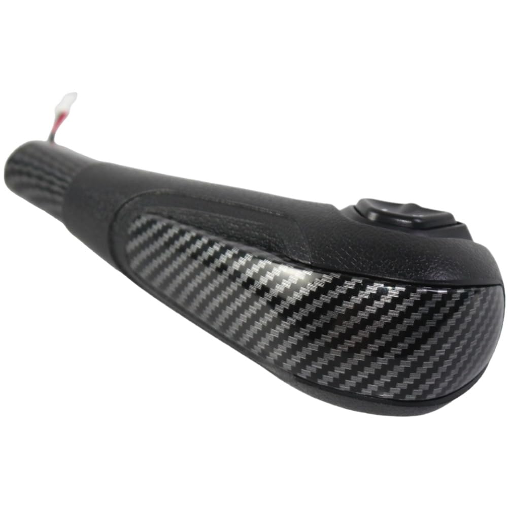 Jhshhpmec Carbon Fiber Automatic Gear Shift Knob Replacement Compatible With Aveo And(Carbon Fiber)