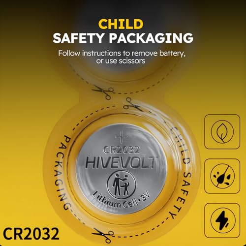 HIVEVOLT CR2032 Key Fob Battery