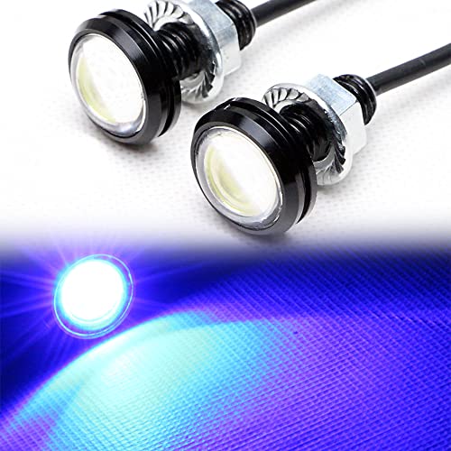 Nslumo Universal High Power 6W Led Eagle Eyes Light Drl Fog Tail Grill Bumper Backup Marker Light Led Eagle Eye Bulbs Car Motorcycle Lighting Kit #TOP7