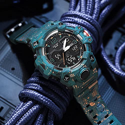 Image of Gosasa Men's Watches Multi Function Military S-Shock Sports Watch LED Digital Waterproof Alarm Watches