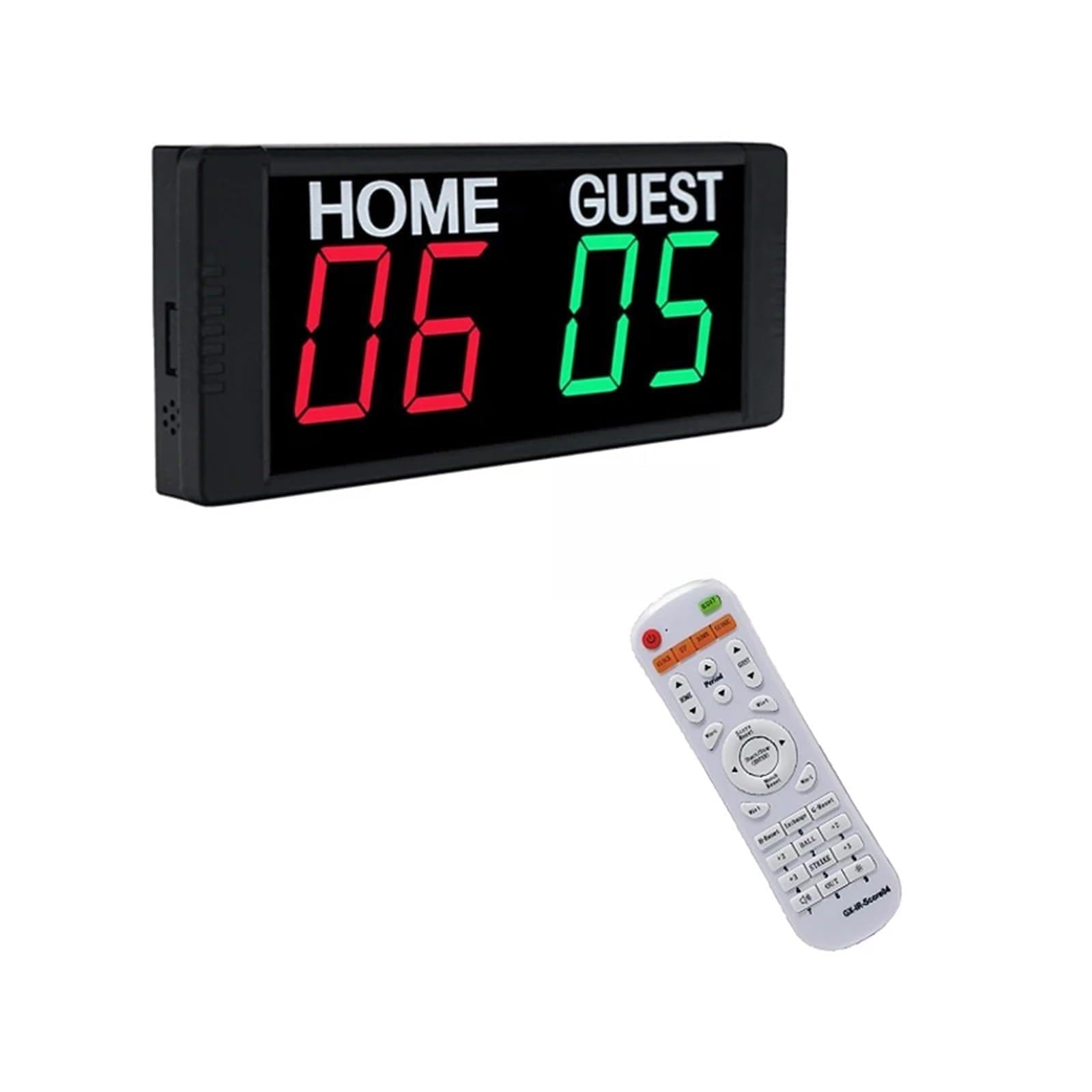 Mini tabellone segnapunti Digitale in Lega di Alluminio for Ping-Pong, all'aperto, Portatile, Blu, Rosso, Sport Squadra, 1,5"