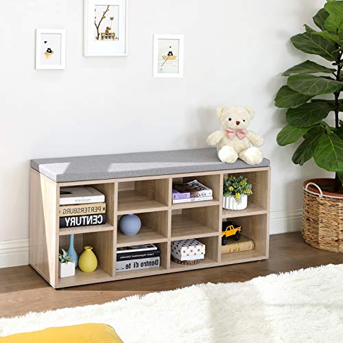 VASAGLE Banc Rangement LHS10NL