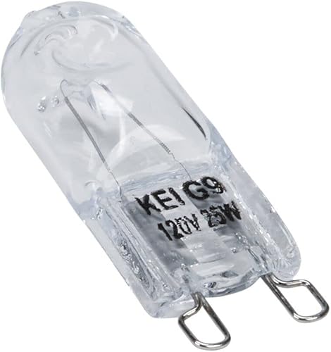 Whirlpool W10709921 Bombilla halógena original OEM para microondas – Reemplaza W10208564, 4248255, PS11722423, W10112515, W10892536, W11414610 disponible en Yaxa Colombia