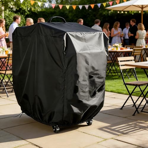 Image of Folding Chair Rack Cover for koretech Folding Chair Rack | Waterproof Chair Cart Cover, Dust proof Chair Storage Dolly Chair Holder Covers-14 inch L x 20 inch W x 39 inch H