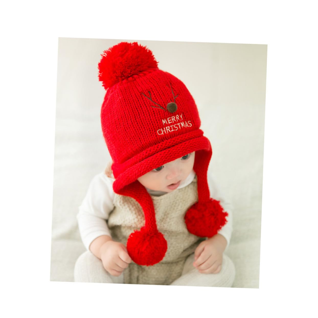 GALPADA 3 Pz Cappello Lavorato a Maglia Bambino Berretto Caldo Cappelli delle Ragazze Cappelli per Bambini Cappello con paraorecchie Cappello con Orecchie Cappello in Maglia per Bambini