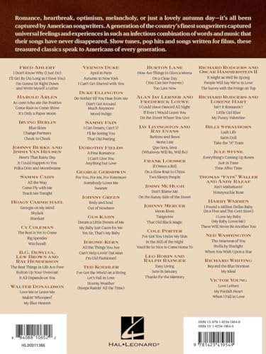 The Great American Songbook - Piano Vocal and Guitar Sheet Music Collection | 100 Jazz and Broadway Standards for Intermediate and Advanced Players | Classic Songbook for Students and Performers - Image 2