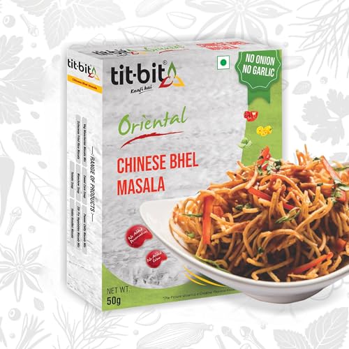 Image of Tit-Bit Oriental - No Onion No Garlic Chinese Masala's Easy to Cook (Jumbo Combo),8 Count