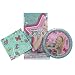 JOJO SIWA Party Pack Plates, Napkins and Tablecloth Serves 8 NICKELODEON