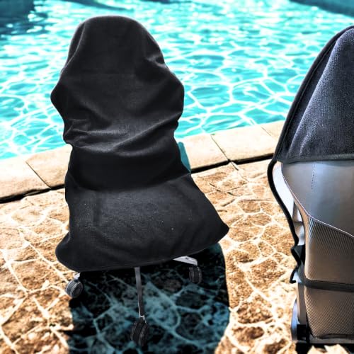 Image of car seat Cover Protection Terry Towel Fabric Slip-on Soft Comfort Beach Towel Wet Absorb Pet