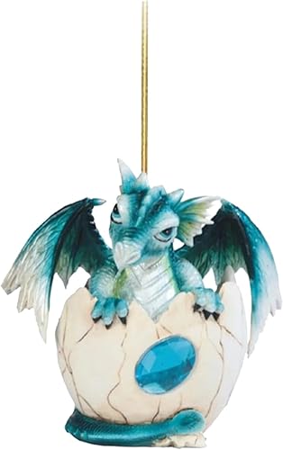 Adornos de Navidad Alexi lindo dragón bebé encanto 2024 Año Nuevo árbol de Navidad colgante decoración temática interior árbol de Navidad, casa de