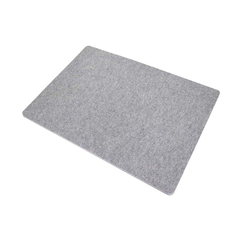 Hitzebeständige Bügelmatte aus Wolle rutschfeste Tragbare Bügelunterlage 30x45cm zum Nähen Quilten und Hemden Bügeln im Haushalt