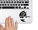Death Star Simple Star Wars - Trackpad Apple Macbook Laptop Vinyl Sticker Decal