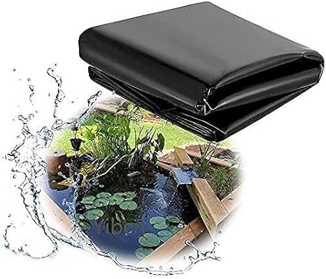 Image Yisss Pond Liner Garden Landscaping Pool Liner,Outdoor Garden Leakproof Fish Pool Pond Liner,Tear Resistance,For Garden Fish Ponds,Streams,Rivers 0.2mm Thick (Size : 5x5m/16x16ft) Image Yisss Pond Liner Garden Landscaping Pool Liner,Outdoor Garden Leakproof Fish Pool Pond Liner,Tear Resistance,For Garden Fish Ponds,Streams,Rivers 0.2mm Thick (Size : 5x5m/16x16ft)