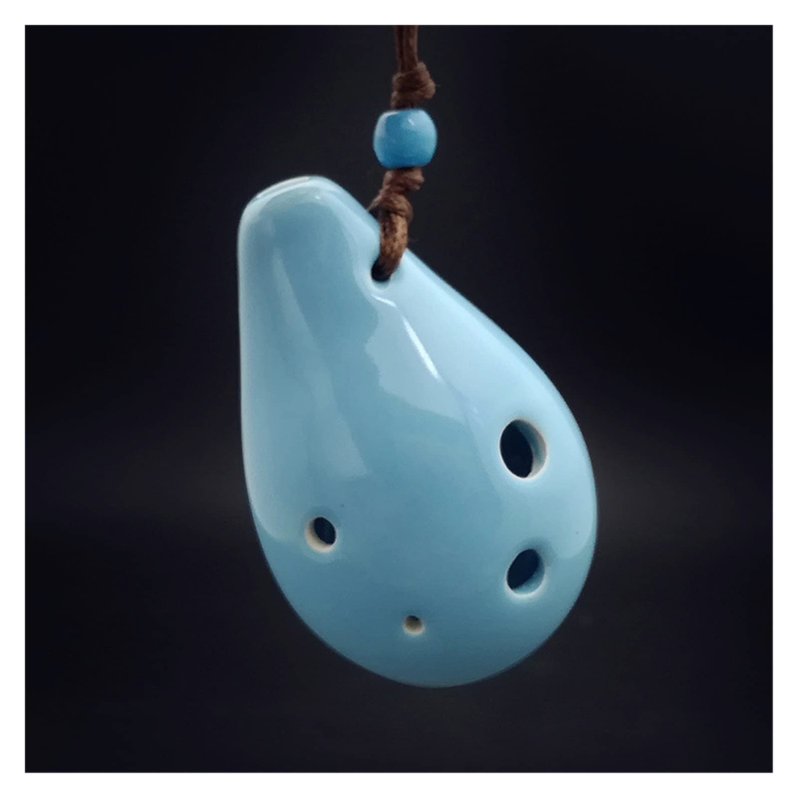Ocarina flöte Mini-Okarina 6-Loch SC Hohe C-Melodie Sc Okarina Für Kinder Und Erwachsene Anfängergeschenk (Color : 3/4)