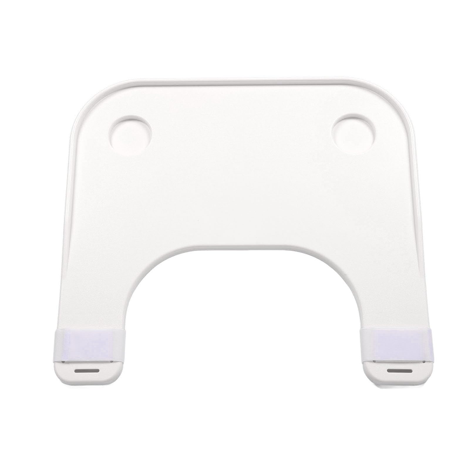 Sxhlseller Tavolo da Pranzo per Sedia a Rotelle, Comodo e Facile da Usare, Migliora L'indipendenza degli Anziani, Multifunzionale, Design Pieghevole, Ispessito, per Anziani Domestici (White)