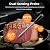 BlueSwan Wireless Meat Thermometer Digital, Food Thermometer Bluetooth 820 ft Range with APP for Grill Smoker Oven, Magnetic Design for BBQ Cooking, Birthday Gifts for Men Dad Husband