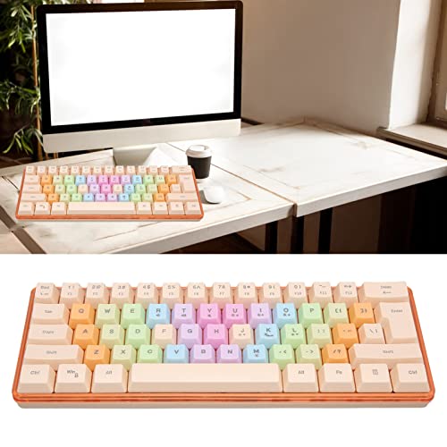 Teclado mecánico gaming Obetuensv5fzacrtno-11 USB-C 60% miniatura 5