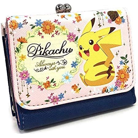 Amazon ｓｈｏ ｂｉ ポケットモンスター 三つ折り財布 ピカチュウ フラワーガーデンコレクション 財布